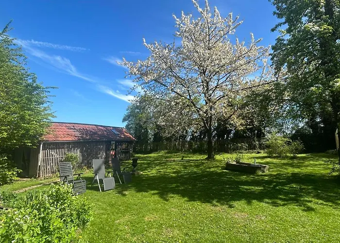 アパート Haus Falkenhof Knüllwald